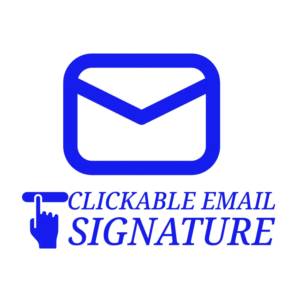 Clickable Email Signature creator